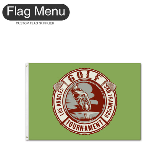 3'x5' Custom Golf Club Flag-Flag Menu