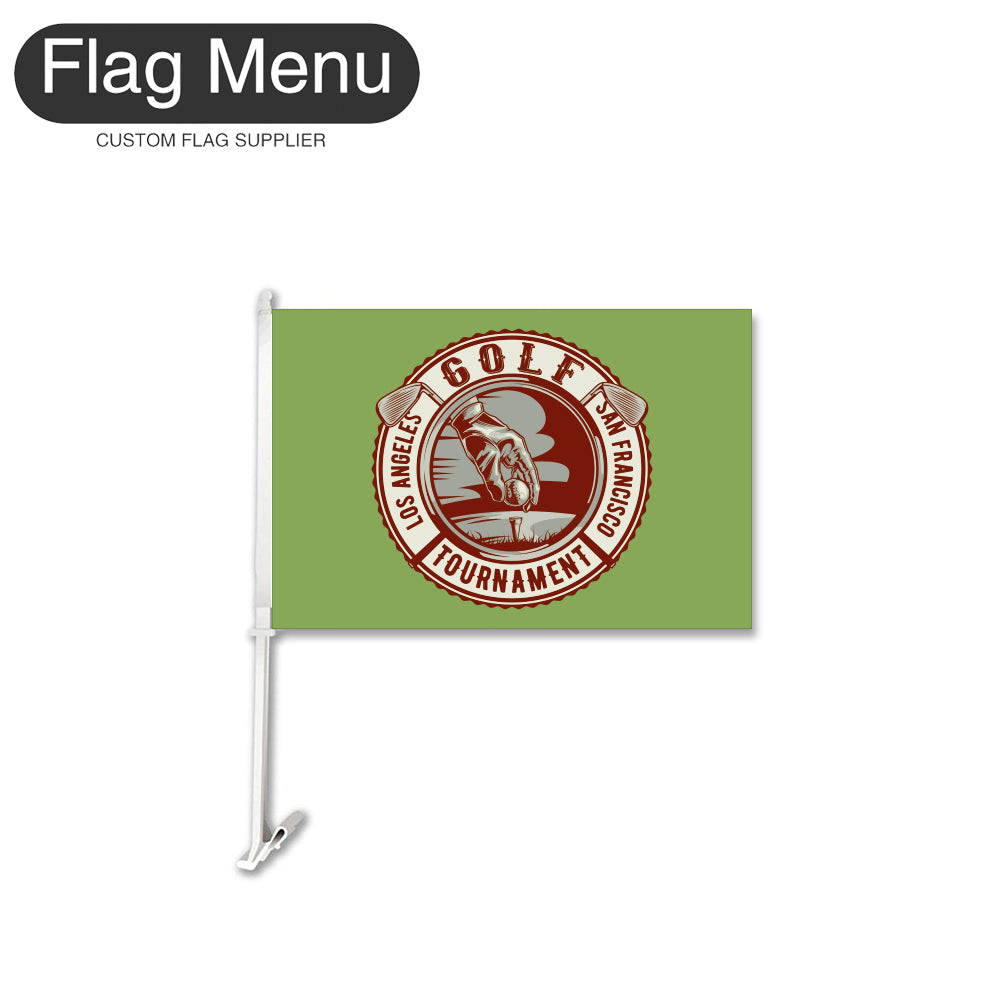 Custom Golf Car Flag-Flag Menu