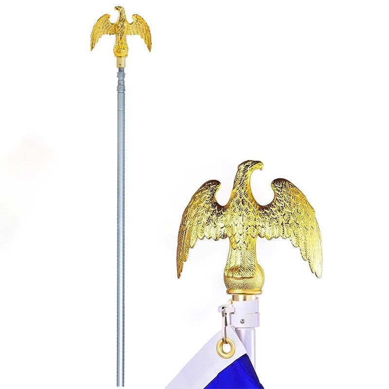 8ft Indoor Flag Stand Kit (Not Icluding Flag)-Custom Flag&Banner Maker - Flag Menu