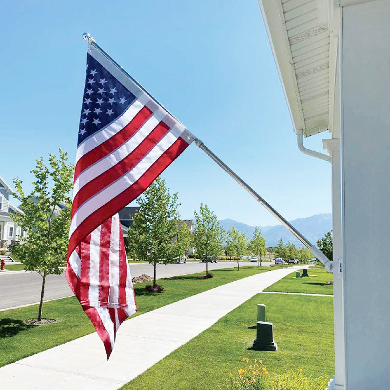 180° Adjustable Flag Pole Holder/Bracket-Custom Flag&Banner Maker - Flag Menu