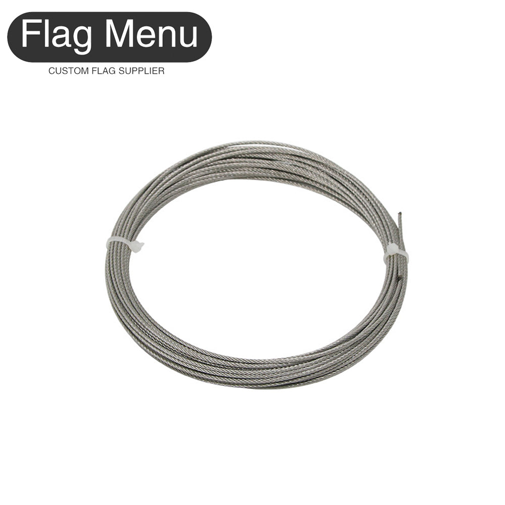 2mm Steel Rope & Screw - Accessory-10 Meters 2mm Steel Rope-Flag Menu