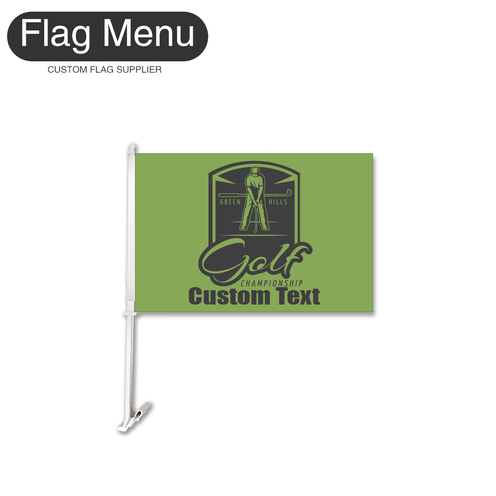 Custom Golf Car Flag-Flag Menu
