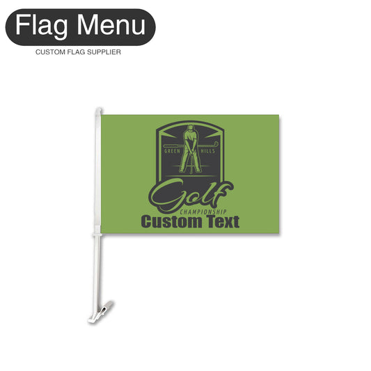 Custom Golf Car Flag-Flag Menu