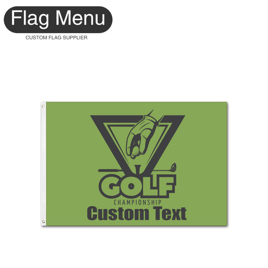 3'x5' Custom Golf Club Flag-Flag Menu