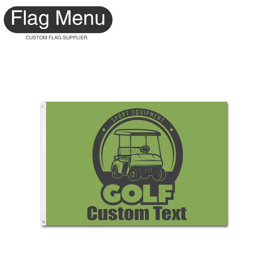 3'x5' Custom Golf Club Flag-Flag Menu