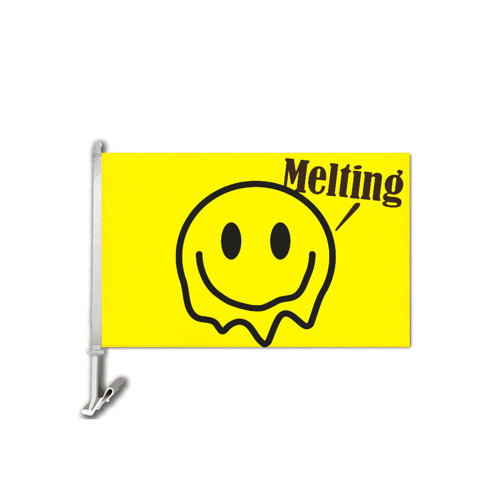 Editable Meme Car Flag-Flag Menu-Personalized Gift