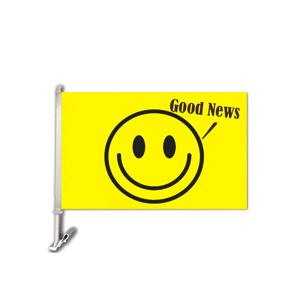 Editable Meme Car Flag-Flag Menu-Personalized Gift