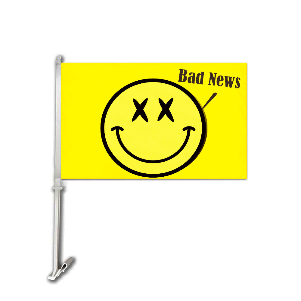Editable Meme Car Flag-Flag Menu-Personalized Gift
