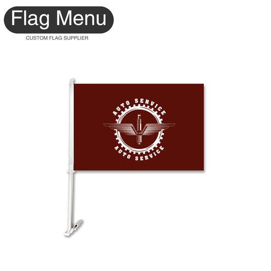 Custom Car Flag - Car Service-Flag Menu