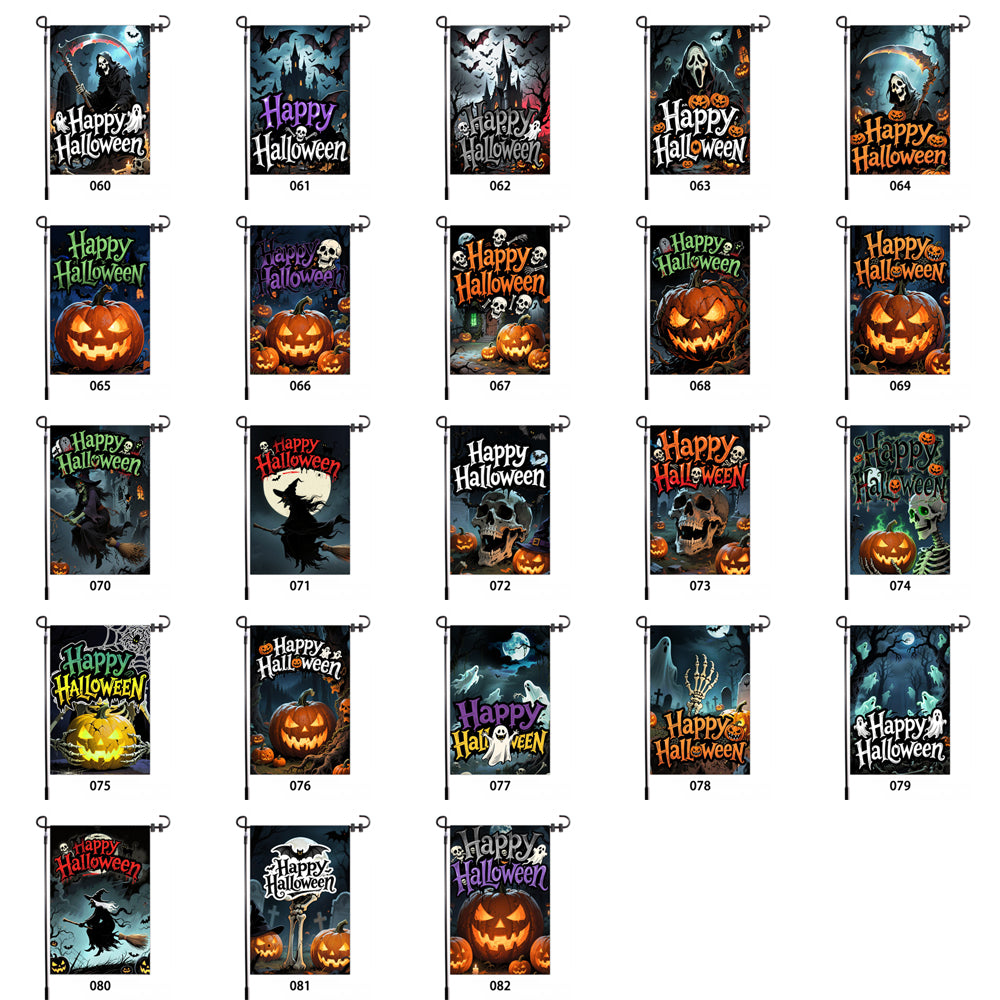 Happy Halloween&Welcome Flag Design Collection - Flag Menu - NEW 2025