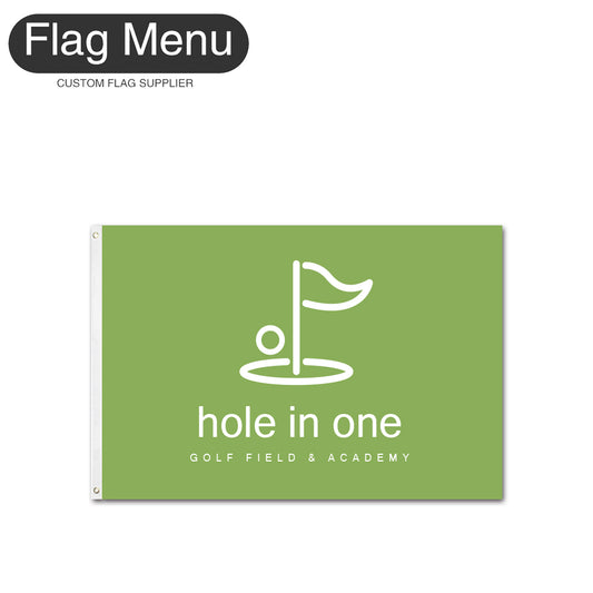 3'x5' Custom Golf Club Flag-Flag Menu