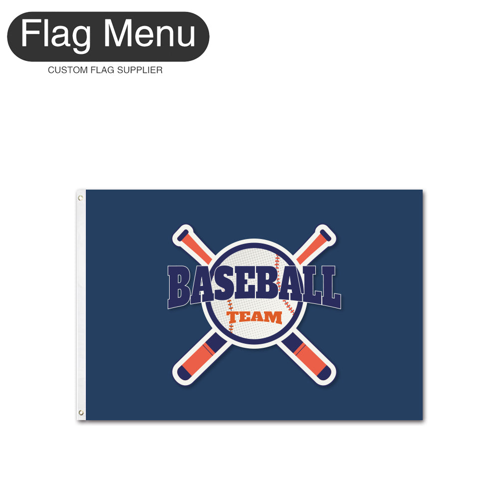 Custom Baseball Club Flag-Flag Menu