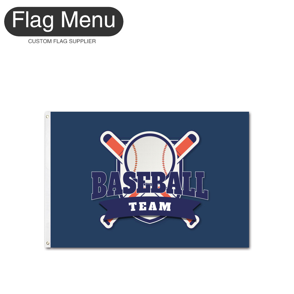 Custom Baseball Club Flag-Flag Menu