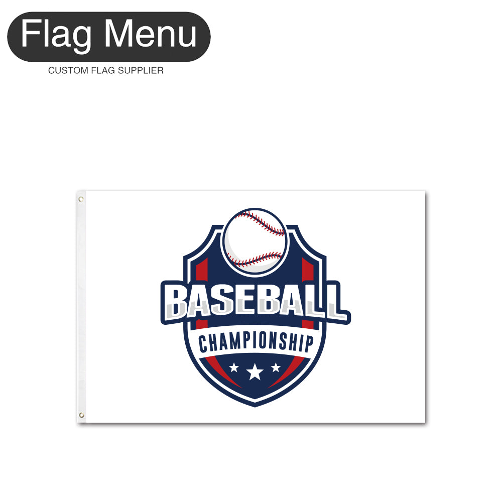 Custom Baseball Club Flag-Flag Menu