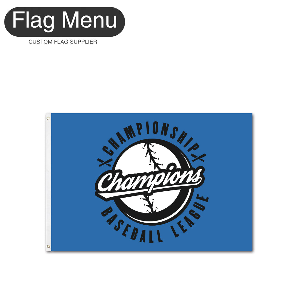 Custom Baseball Club Flag-Flag Menu