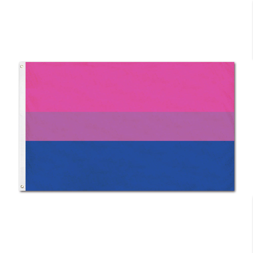 Editable 3'x5' Flag Of Bisexual-Regular Flag-FlagMenu-Flag Menu