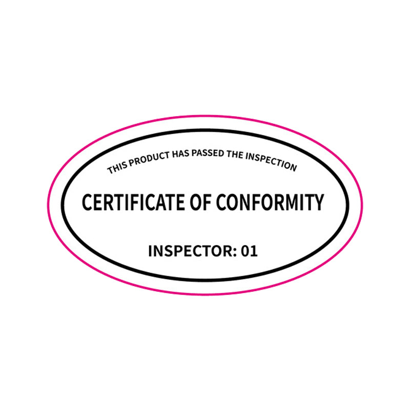 1000 Packs PP/PET Inspection-QC-Verification Sticker-Flag Menu