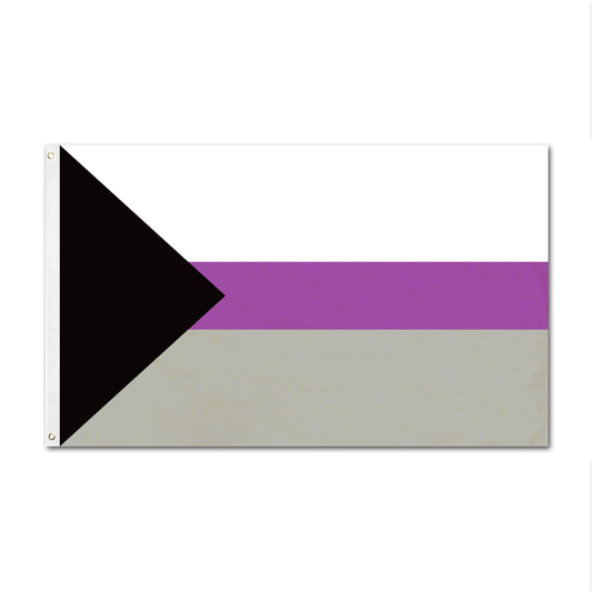 Editable 3'x5' Flag Of Demisexual-Regular Flag-FlagMenu-Flag Menu