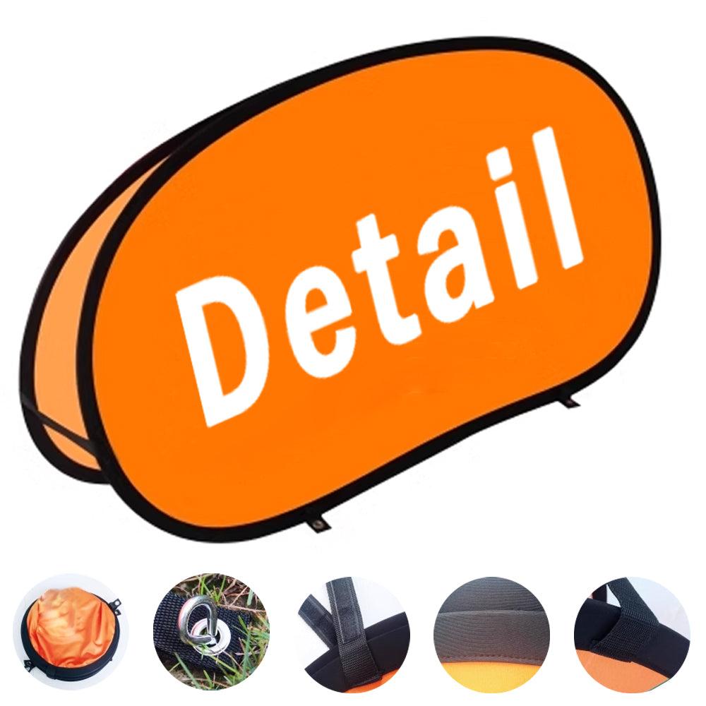 Outdoor/Indoor Ground Banner - Bean-A-Display-Flag Menu-Flag Menu