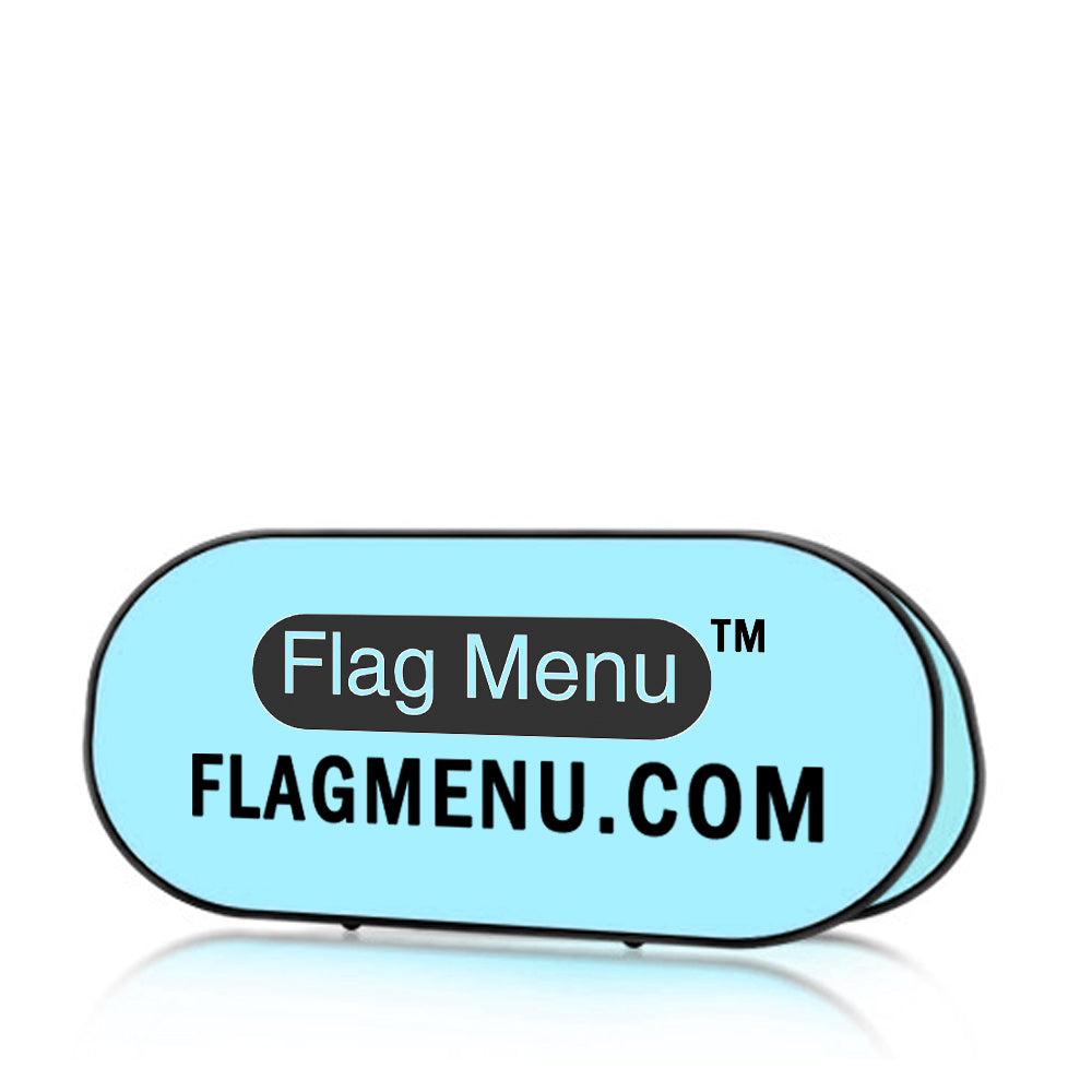 Outdoor/Indoor Ground Banner - Elliptic-A-Display-Flag Menu-Flag Menu