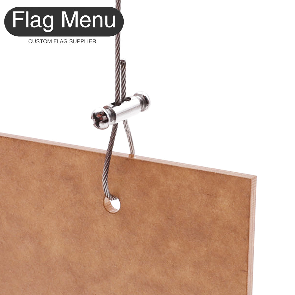2mm Steel Rope & Screw - Accessory-Flag Menu