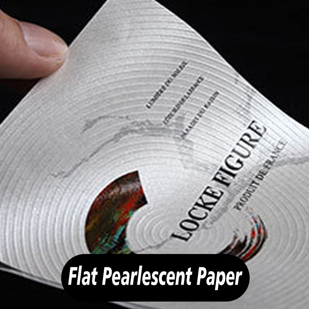 Custom Production Label Sticker - Reel Label-Flag Menu