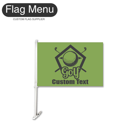 Custom Golf Car Flag-Flag Menu
