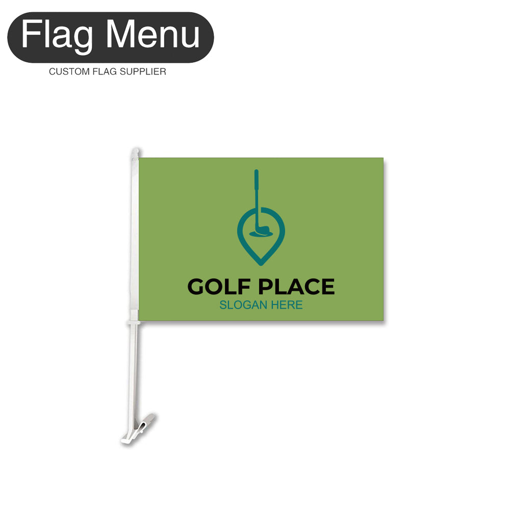 Custom Golf Car Flag-Flag Menu