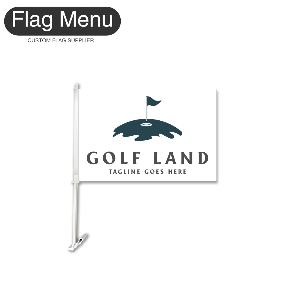Custom Golf Car Flag-Flag Menu