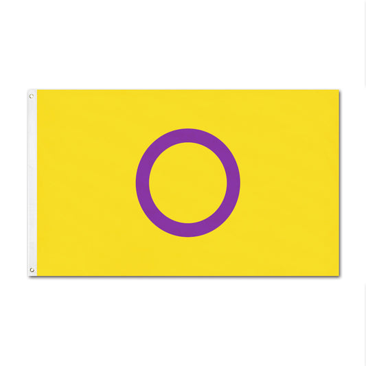 Editable 3'x5' Flag Of Intersexual-Regular Flag-FlagMenu-Flag Menu