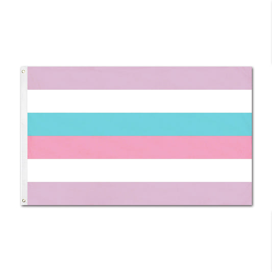 Editable 3'x5' Flag Of Intersexual-Regular Flag-FlagMenu-Flag Menu