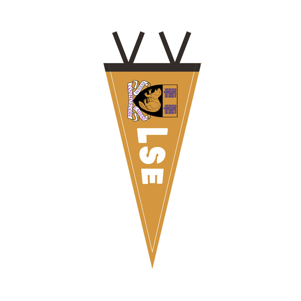 8"x18" College Felt Pennant - LSE-Flag Maker-Flag Menu