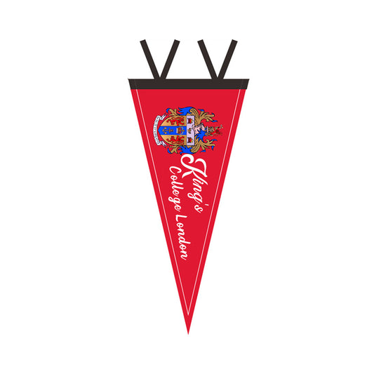 8"x18" College Felt Pennant - King's College London-Flag Maker-Flag Menu