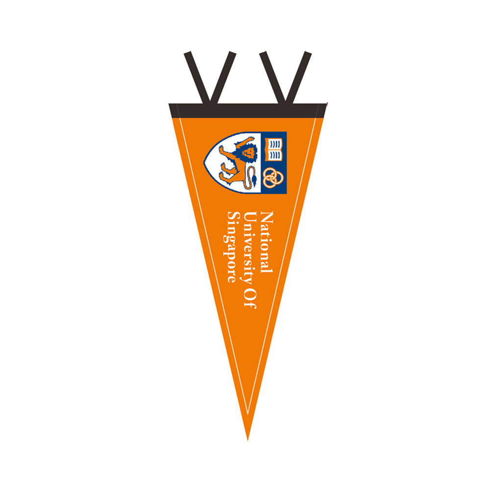 8"x18" College Felt Pennant - National University of Singapore-Flag Maker-Flag Menu