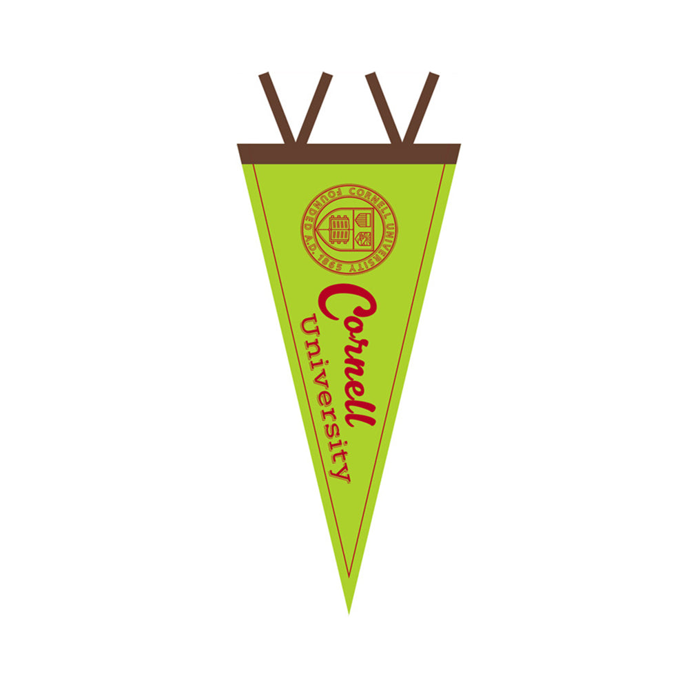 8"x18" College Felt Pennant - Cornell University-Flag Maker-Flag Menu