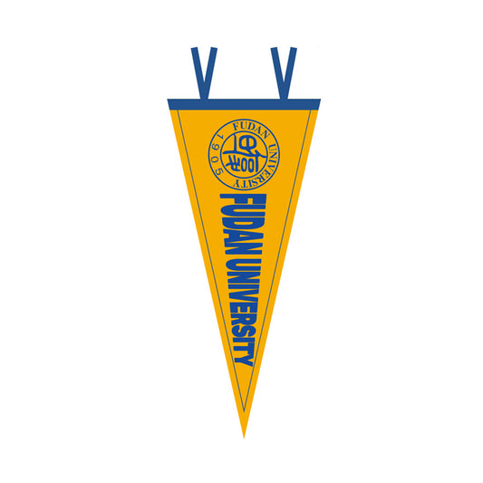 8"x18" College Felt Pennant - Fudan University-Flag Menu