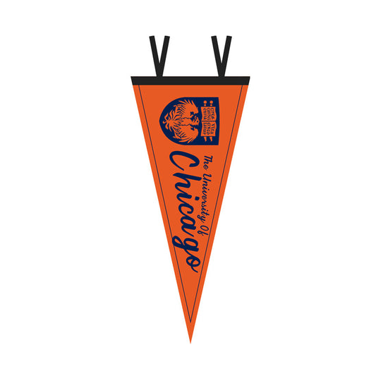 8"x18" College Felt Pennant - University of Chicago-Flag Menu