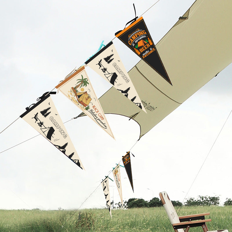 8"x18" Custom Felt Pennant-Flag Menu