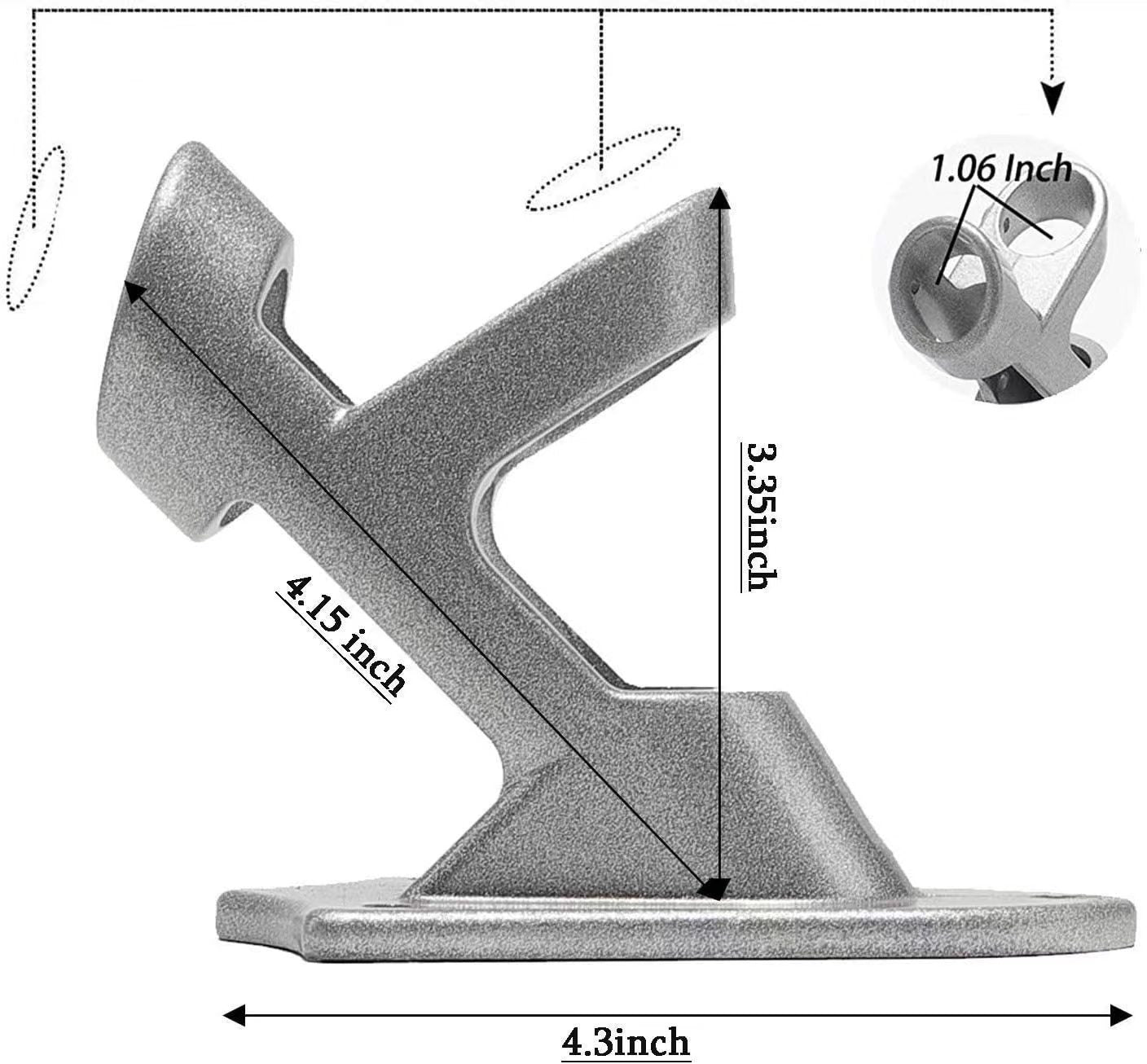 Wall Mounting Flag Pole Holder/Bracket-Custom Flag&Banner Maker - Flag Menu