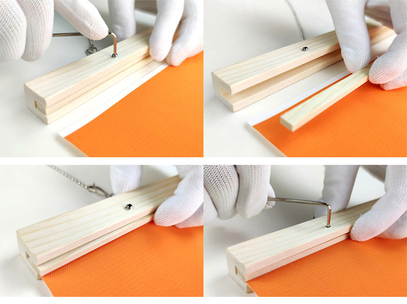 Wooden Hanging Banner/Billboard/Poster Holder-Banner Clamp-FlagMenu-Flag Menu