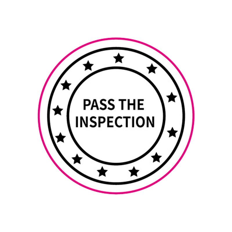 1000 Packs PP/PET Inspection-QC-Verification Sticker-Flag Menu