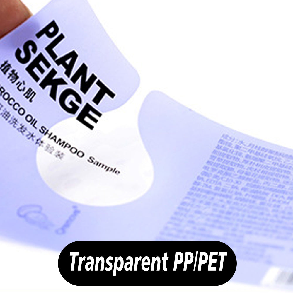 Custom Production Label Sticker - Reel Label-Flag Menu