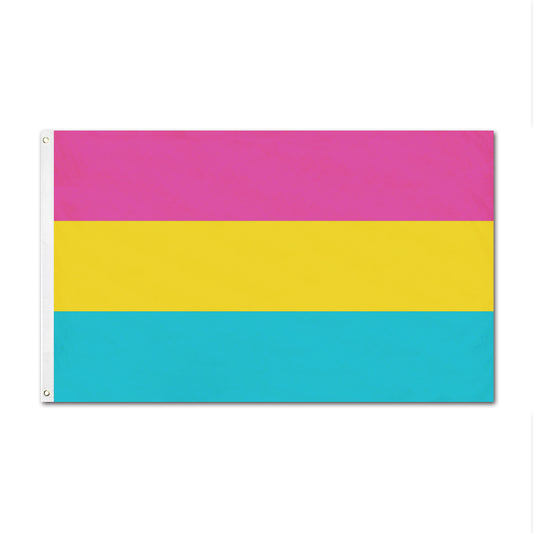Editable 3'x5' Flag Of Pansexual-Regular Flag-FlagMenu-Flag Menu