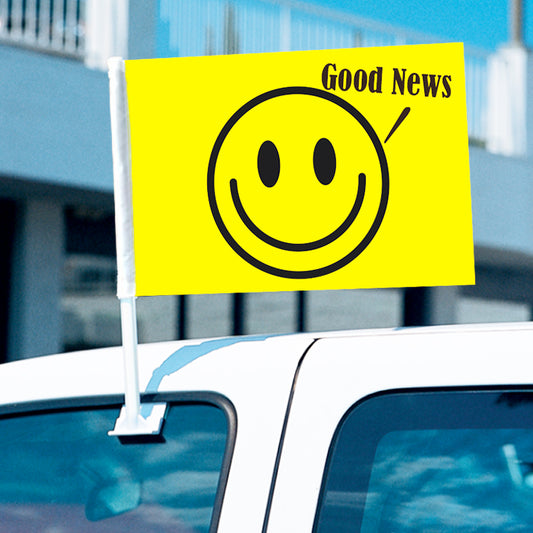 Editable Meme Car Flag-Flag Menu-Personalized Gift