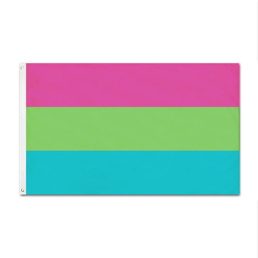 Editable 3'x5' Flag Of Polysexual-Regular Flag-FlagMenu-Flag Menu