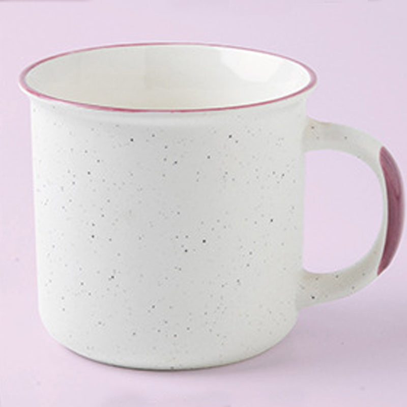 12.2oz Custom Enamel-like Cup/Mug - Souvenir/Business Advertising-Purple-Decorating Firing-100 Pcs-FlagMenu.com