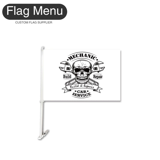 Car Flag Of Skull - Car Service-Flag Menu