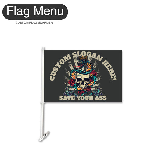 Car Flag Of Skull - Cobra-Flag Menu