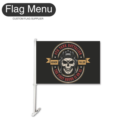 Car Flag Of Skull - Honor-Flag Menu