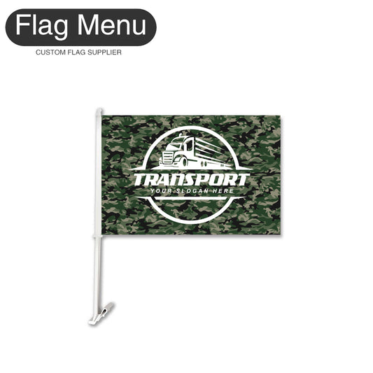 Car Flag Of Transport - 2pcs-Flag Menu